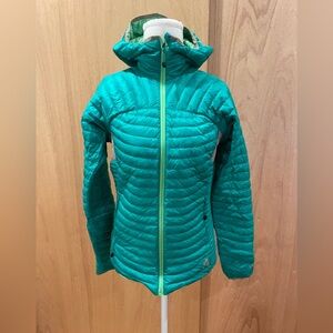 Eddie Bauer Women's Vibrant Green Puffer Jacket